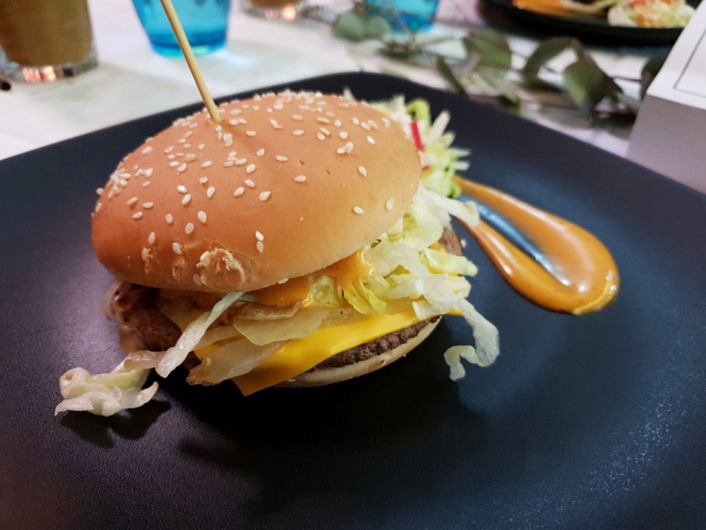 Smoky Chargrilled Beef burger