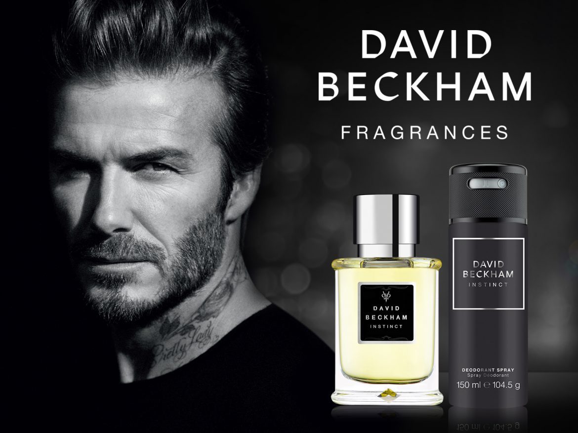 David Beckham Key Visuals - Instinct EDT & Spray