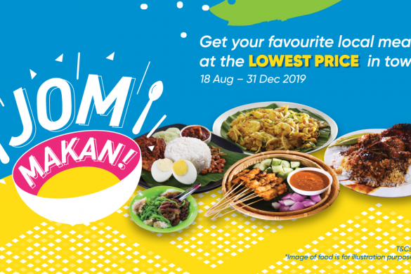 JOM MAKAN WITH TOUCH ‘N GO eWALLET STARTING FROM ONLY RM0.10!