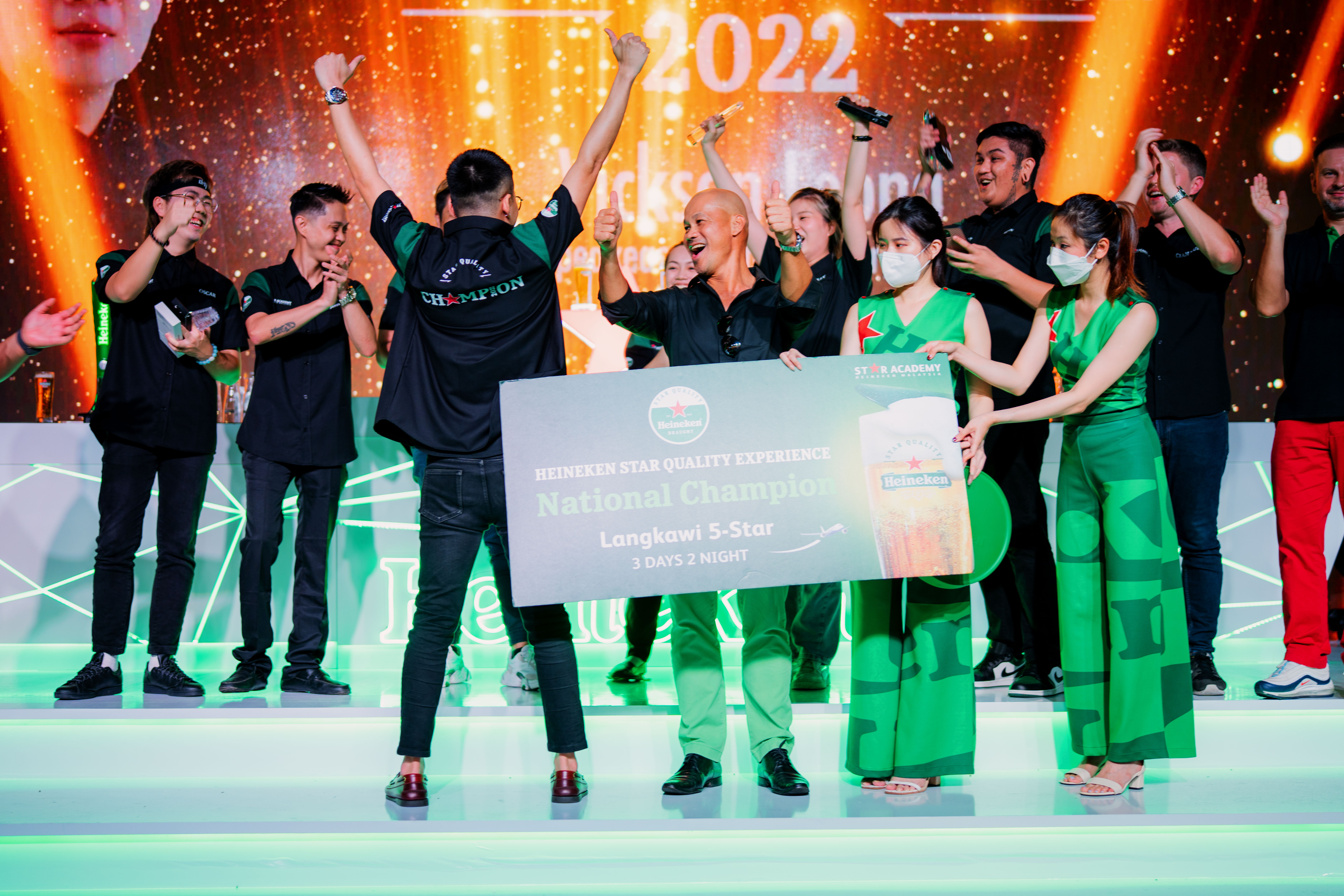Crowning of Heineken Star Quality National Champion