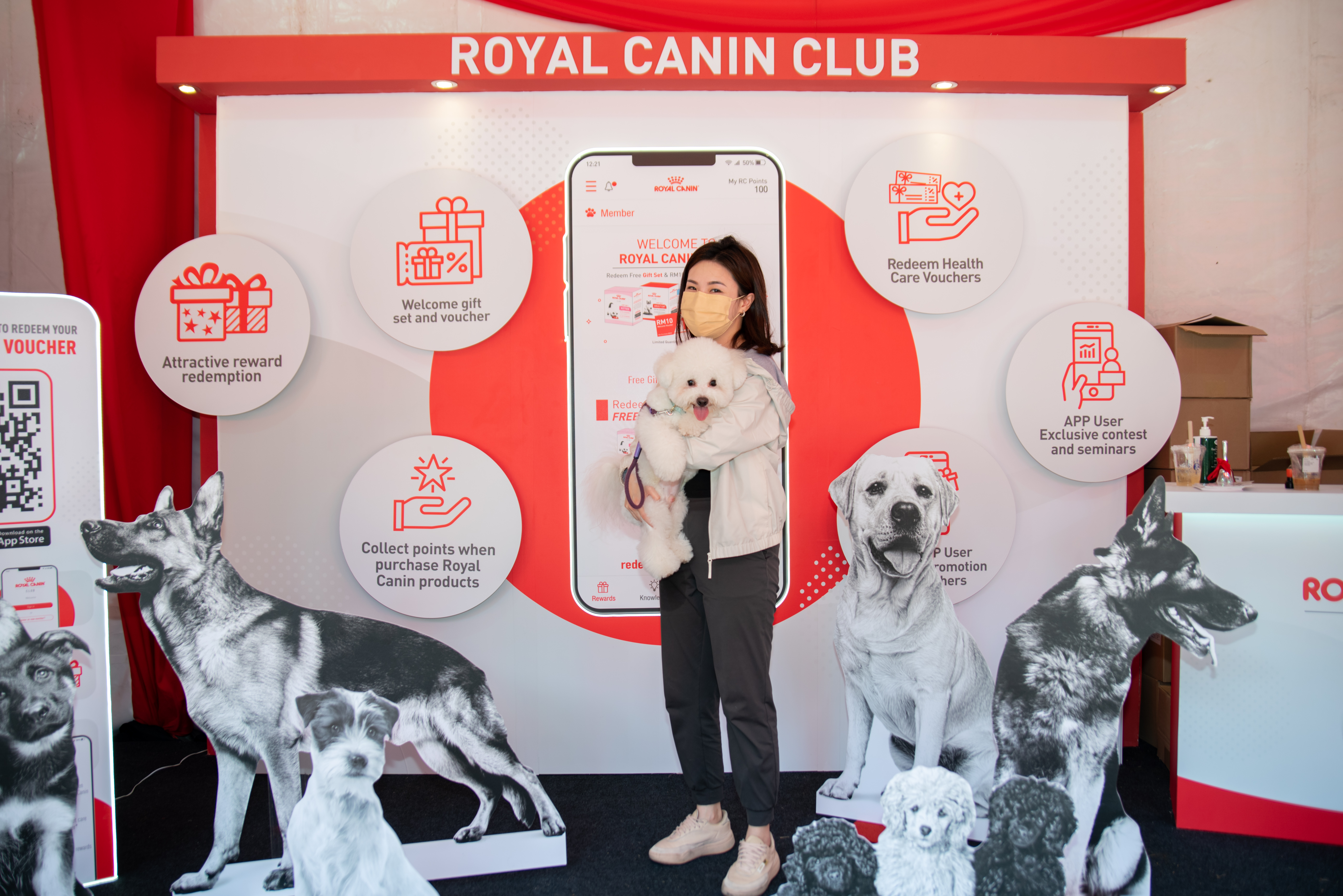 Paws Day Out_ Royal Canin Club booth