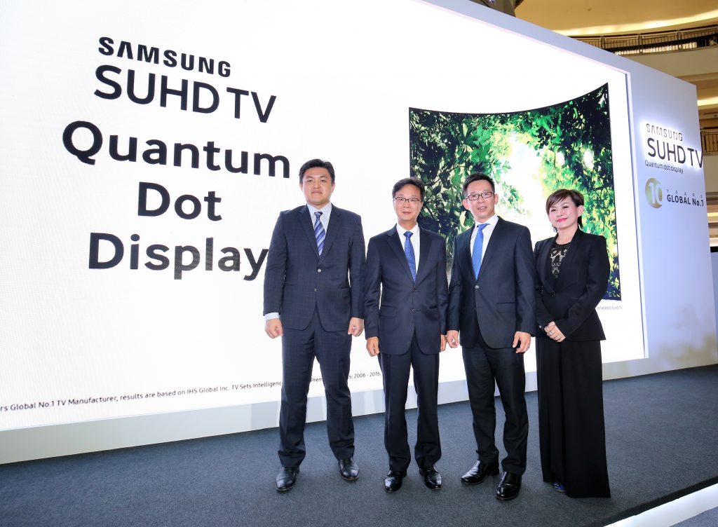 Samsung Malaysia Electronics proudly presents its 2016 SUHD TVs with Quantum dot display.