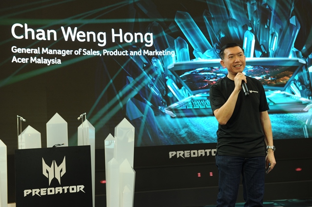Welcome Speech by Acer Malaysia General Manager of Products, Sales and Marketing, Mr Chan Weng Hong