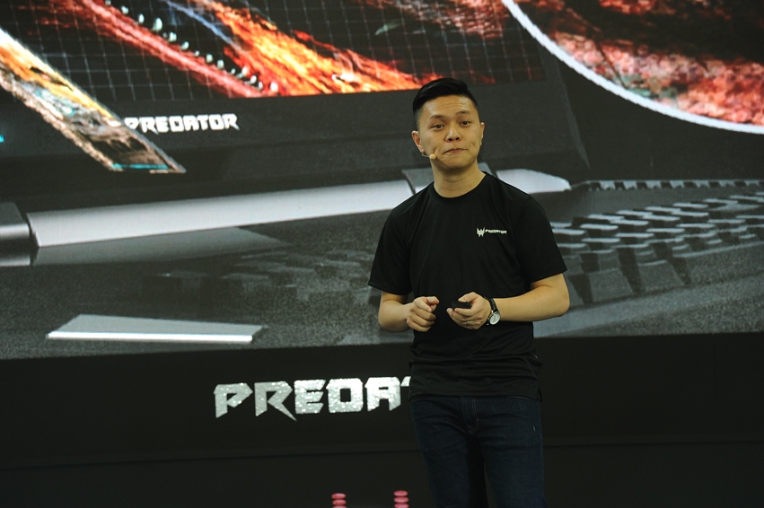 Product Presentation by Jeffrey Lai, Product Manager from Acer Malaysia