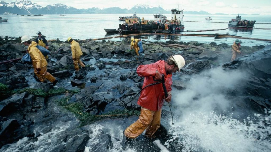 Aftermath of the Exxon Valdez oil spill