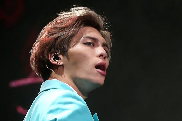 Kim Jong-hyun, the lead singer for South Korea's top boy band Shinee performs in this undated photo taken by Yonhap. Yonhap/via REUTERS ATTENTION EDITORS - THIS IMAGE HAS BEEN SUPPLIED BY A THIRD PARTY. SOUTH KOREA OUT. NO RESALES. NO ARCHIVE.