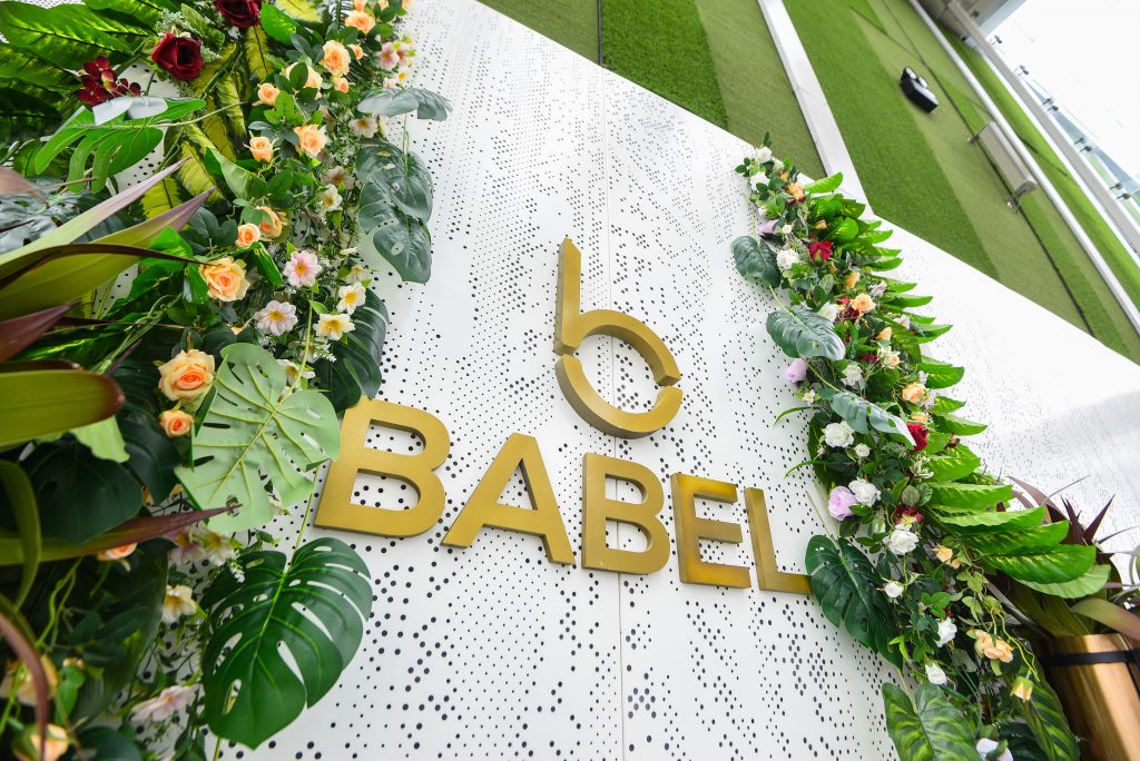 The pre-launch event was organised at the Wet Deck @ W Hotel, in light of a new partnership where aquatic classes will be conducted at the hotel's pool for Babel KLCC members and hotel guests, upon opening