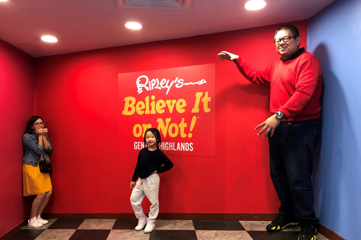 Jeremy explores the strange and unique experiences with his family at Ripley’s Believe it or Not, located at Resorts World Genting.